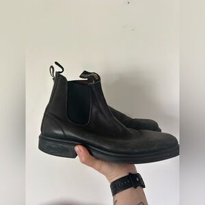Blundstone 063 Men's Size Mens 11 Black Leather Chelsea Dress Boots